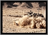 M1A1 Abrams, Pustynia, Czo�g, �o�nierze